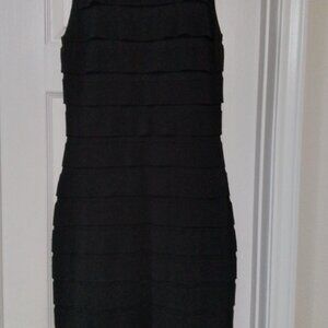 Calvin Klein Petite Sweater Dress Black (Tag Removed)